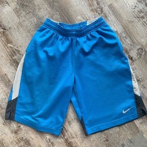 Blue nike shorts